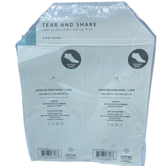 NEW Best Friend Tear and Share Bacon Eggs Better Together Socks 2 Pairs Gertex - Picture 3 of 4